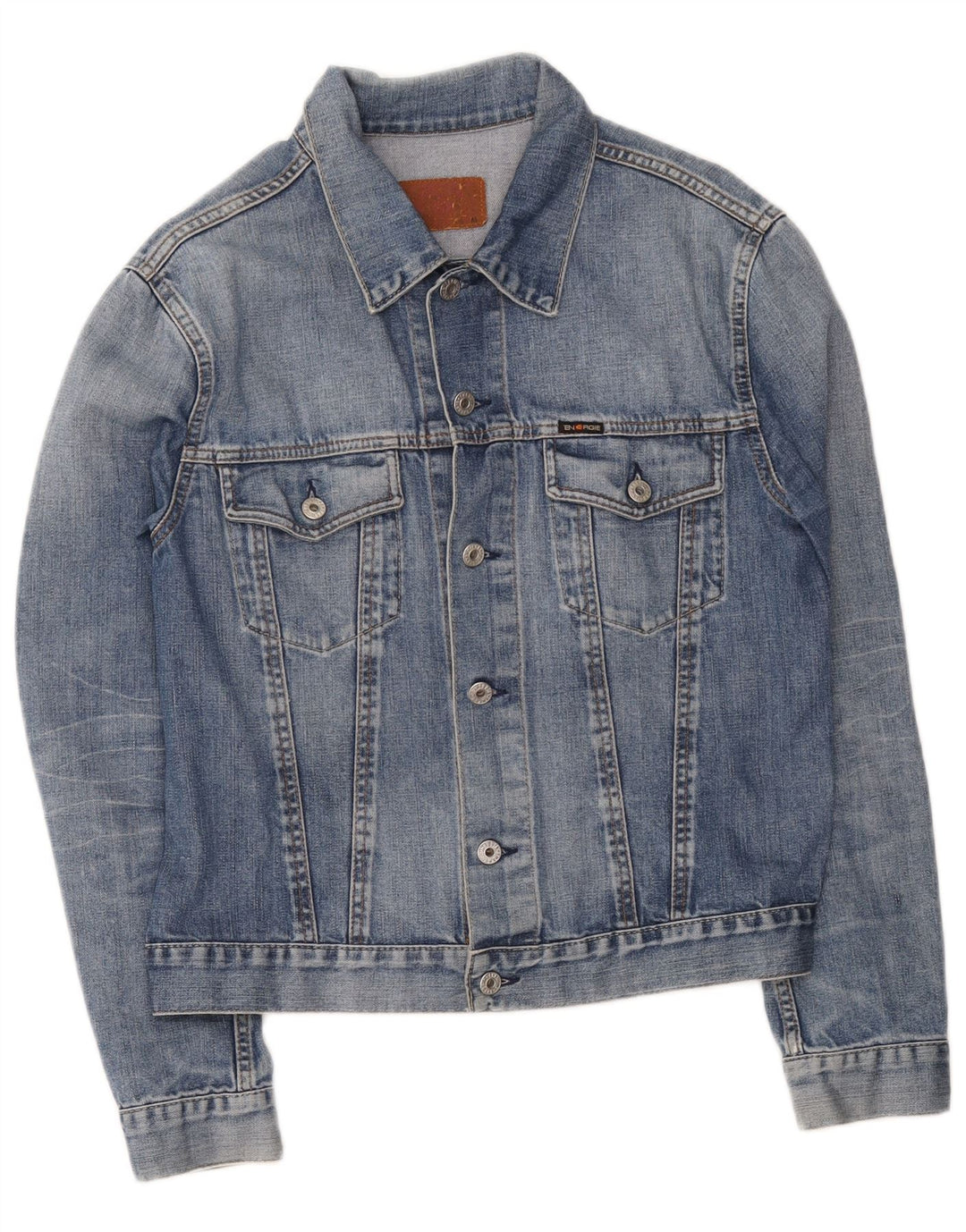 Nike Veste en jean pour femme UK 14 Bleu moyen Coton