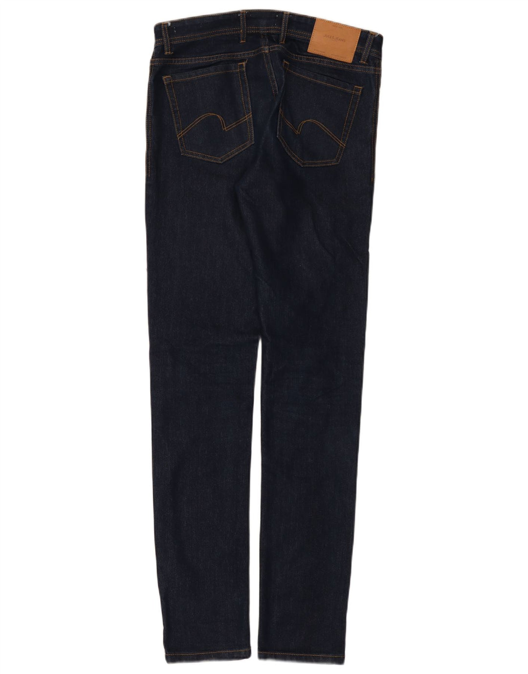 Jules Jean Slim Homme W38 L34 Bleu Marine Coton