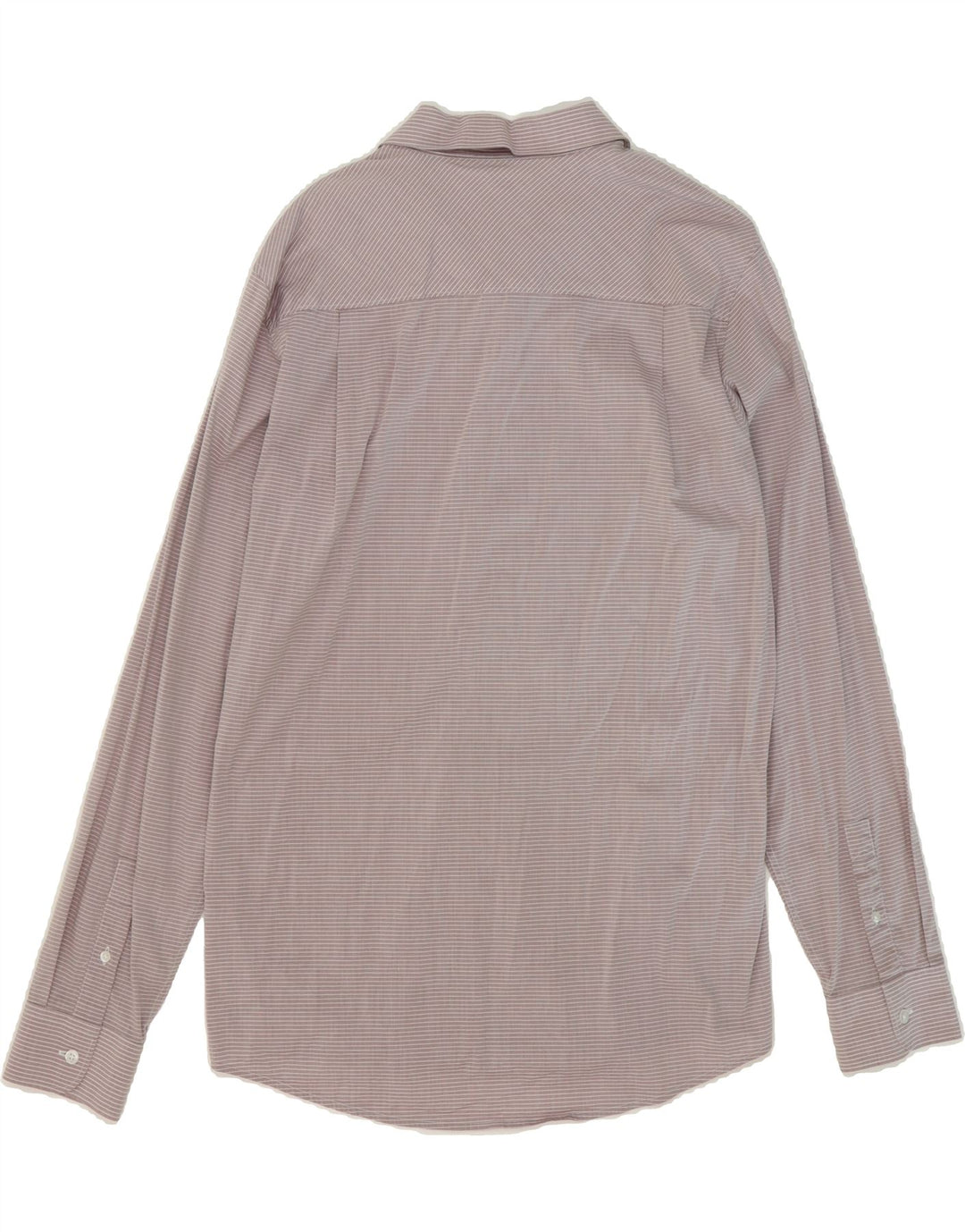 TRAVIS MATHEW Mens Shirt Large Grey Striped Cotton Vintage Travis Mathew and Second-Hand Travis Mathew from Messina Hembry 