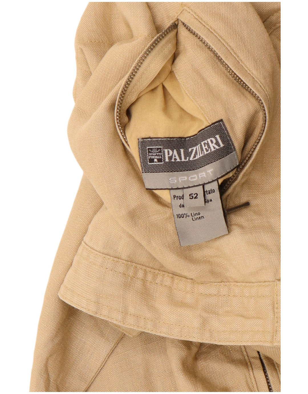 Pal Zileri Veste utilitaire pour femme IT 52 2XL Lin beige