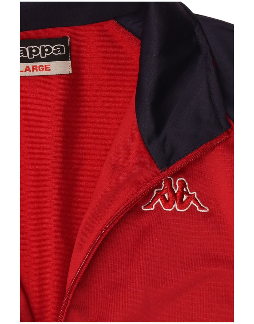 Kappa Veste de survêtement pour homme en polyester color block Taille L