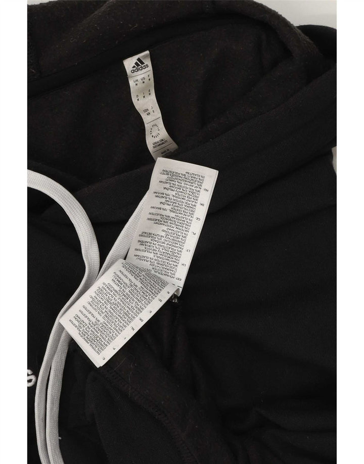 Adidas Pull à capuche pour homme en coton noir moyen