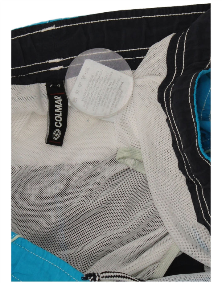 Colmar Short de Bain Femme IT 48 XL Bleu Colorblock Polyamide