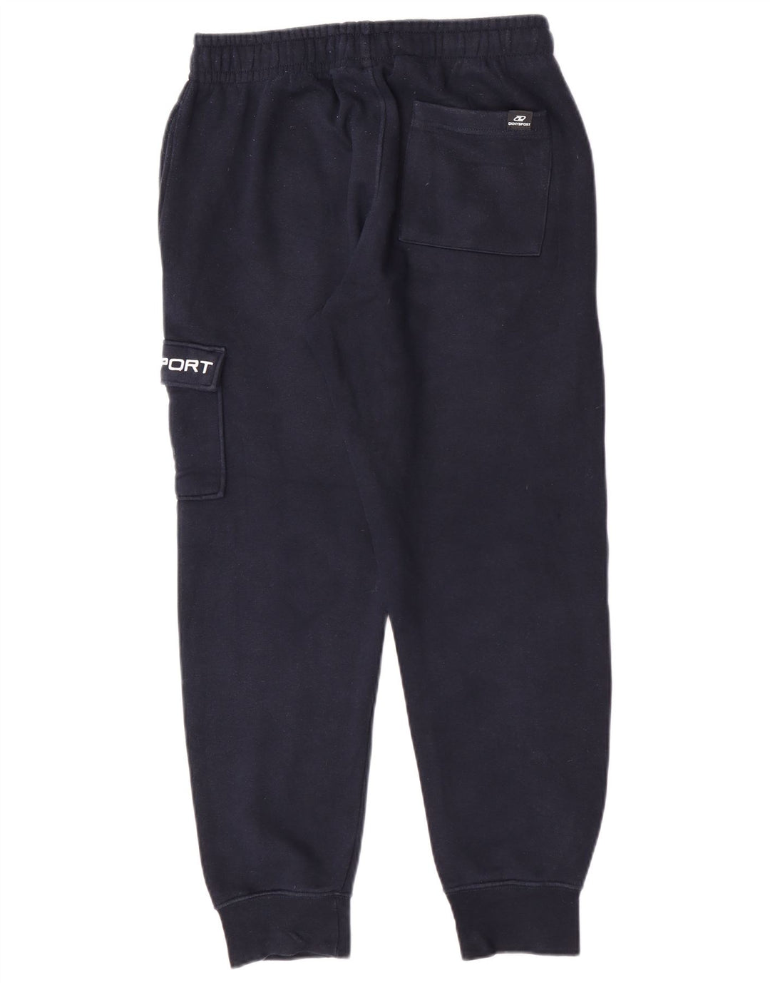 Dkny Pantalon de survêtement cargo pour homme en coton bleu marine moyen