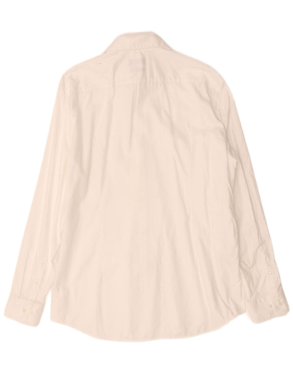 Hugo Boss Chemise slim fit pour homme Taille 43 17 XL Blanc