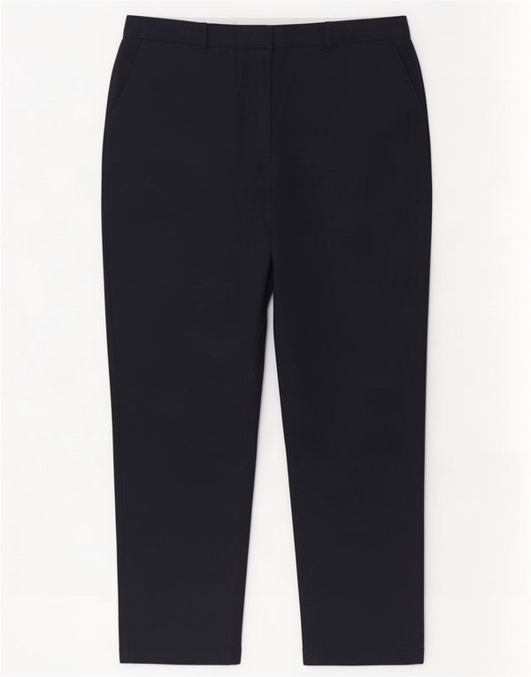 Marks & Spencer Pantalon chino fuselé pour femme UK 16 Large W36 L28 Bleu marine