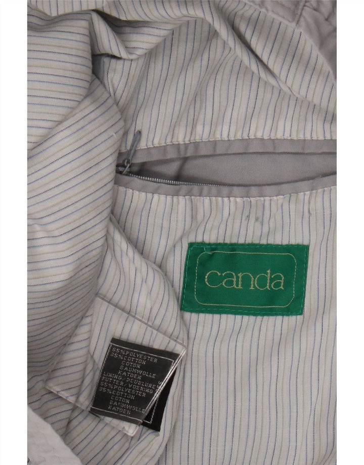 Canda Veste Bomber Homme UK 42 XL Bleu Polyester