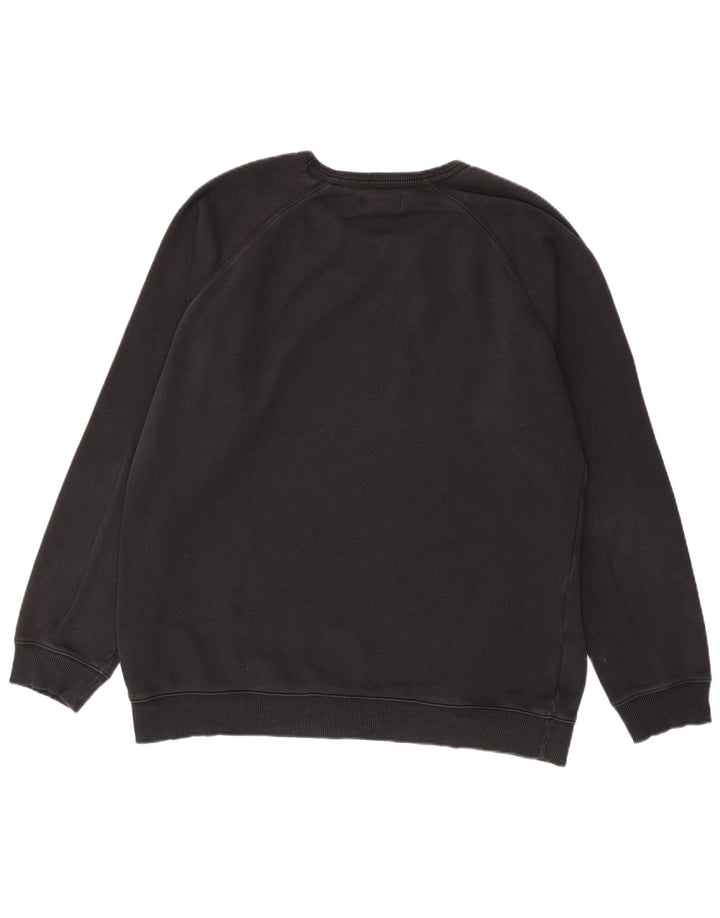 Adidas Sweat-shirt graphique pour homme XL en coton noir
