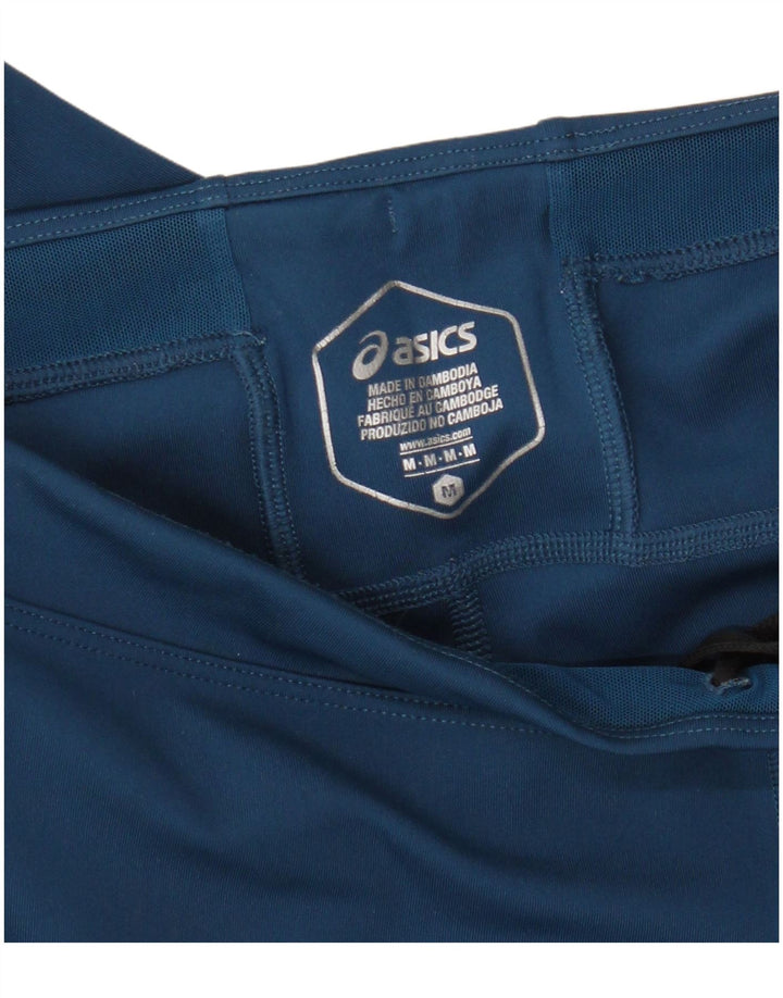 Asics Leggings Femme UK 14 Bleu Marine Moyen