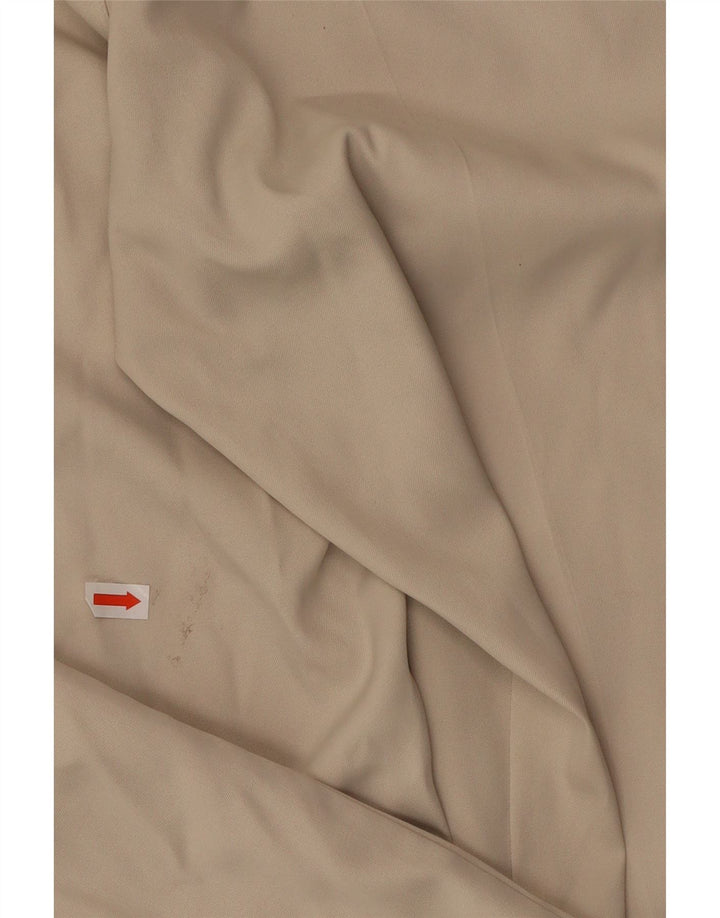NIKE Pantalon Chino Droit Homme W34 L30 Beige Polyester