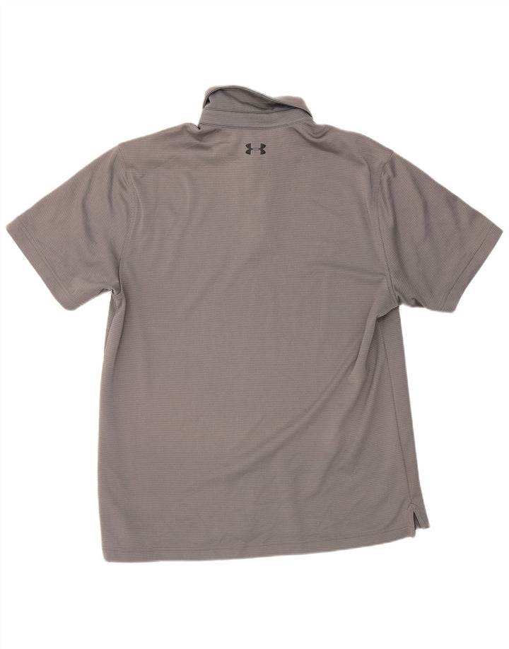 Under Armour Polo Heat Gear Homme Grand Gris
