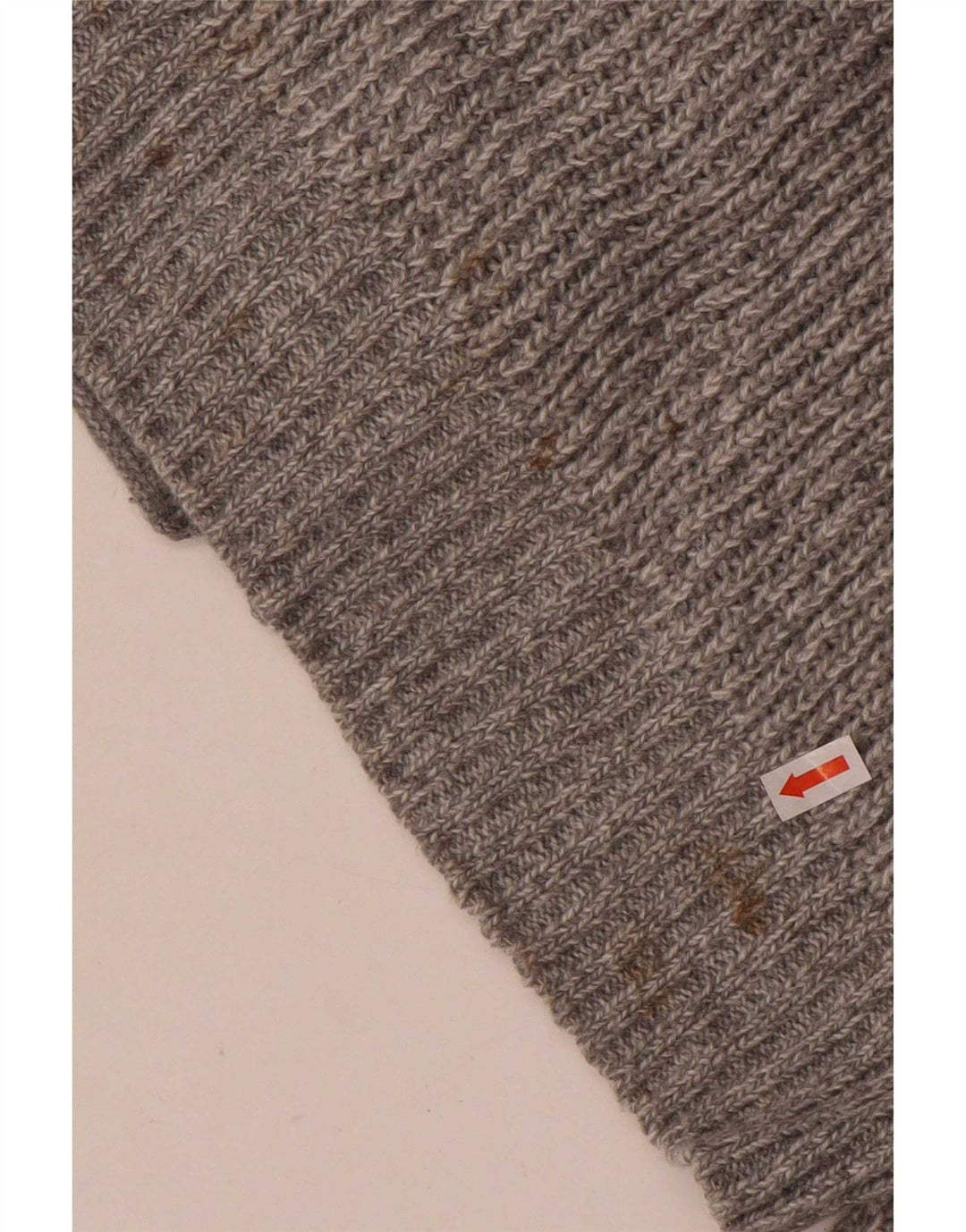 Marks & Spencer Cardigan Pull Homme Gris Moyen Acrylique Moucheté
