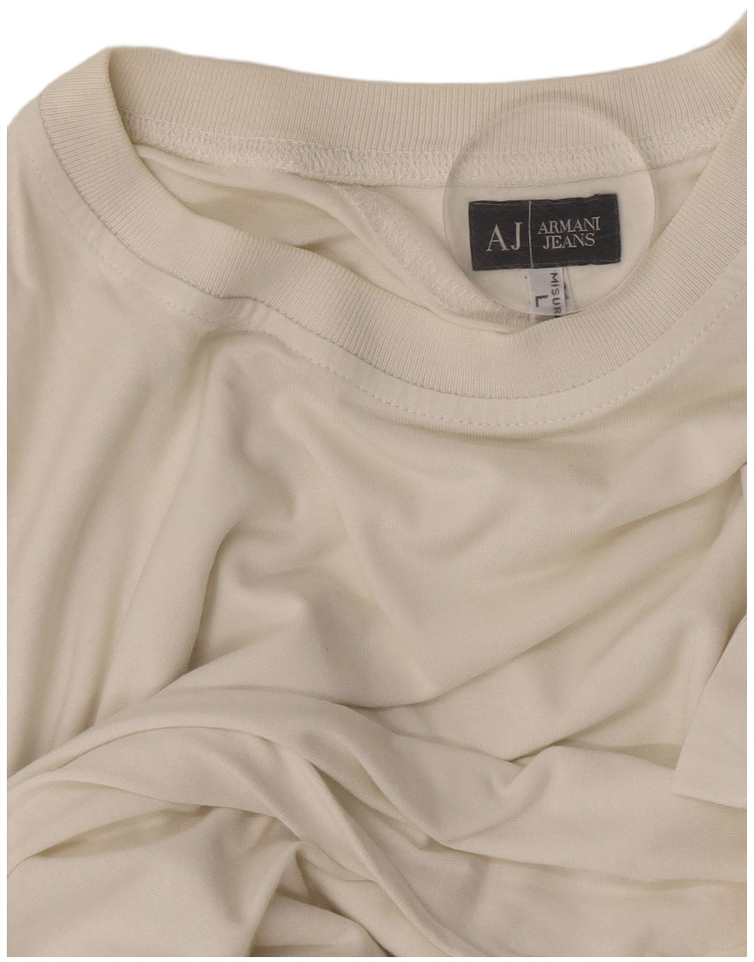 Armani Jeans T-Shirt Homme Haut Large Blanc