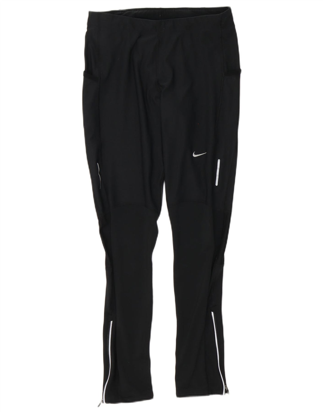 Nike Legging de course pour femme UK 44 Large Noir Polyester