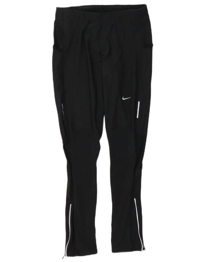 Nike Legging de course pour femme UK 44 Large Noir Polyester