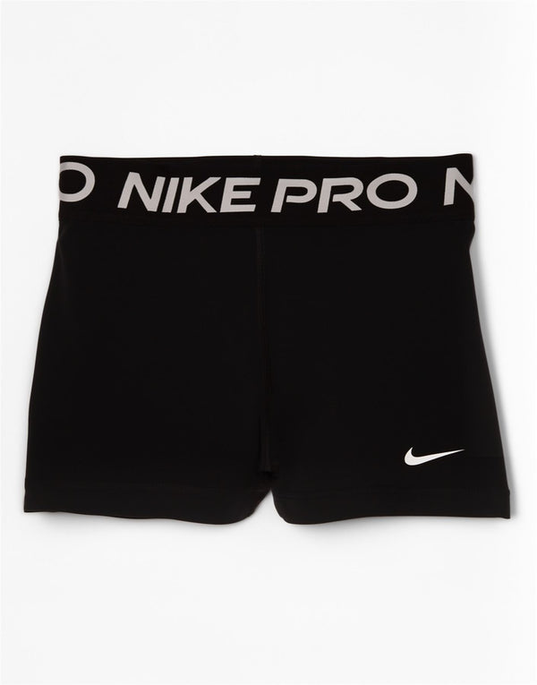 Nike Short de sport Dri Fit Graphic pour femme UK 6 XS Noir Sports