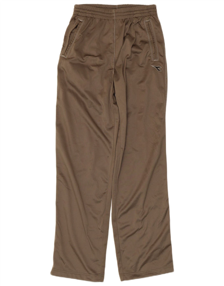 DIADORA Pantalon de survêtement pour femme UK 14 Large Kaki Polyester