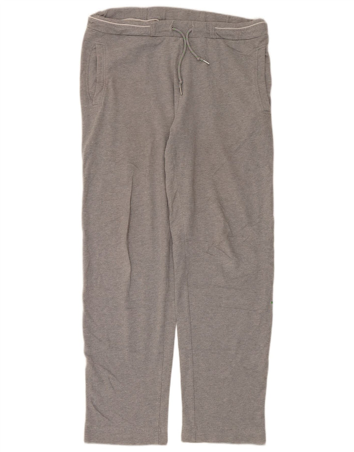 Hugo Boss Pantalon de survêtement en coton gris moyen |