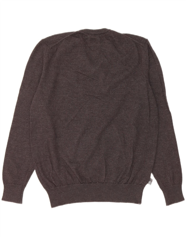 Armani Pull col V pour femme IT 52 2XL Gris