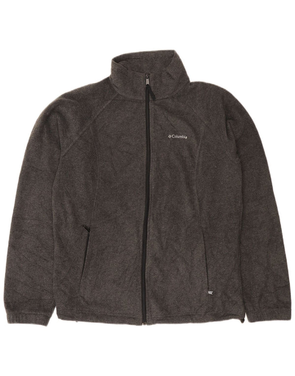 Columbia Veste Polaire Femme UK 16 Large Gris Polyester