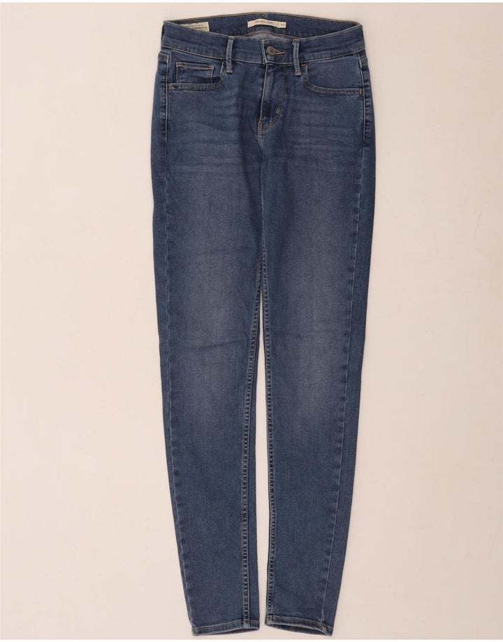 LEVI'S Jean 710 Super Skinny Femme W27 L30 Bleu Coton