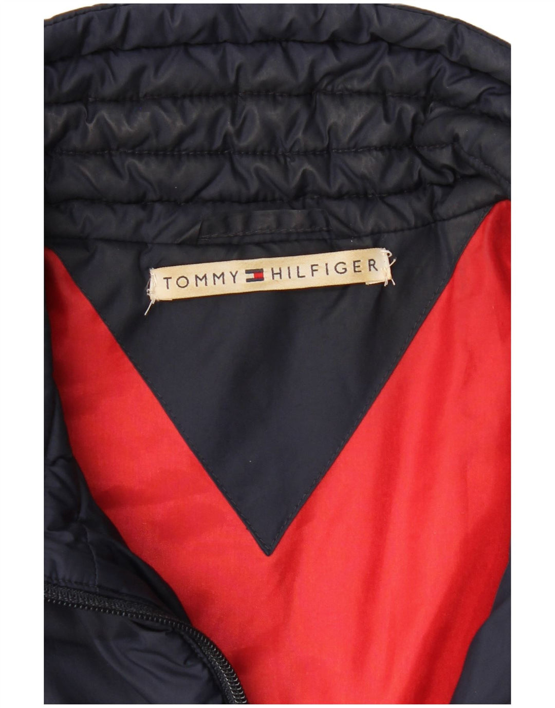 TOMMY HILFIGER Veste matelassée pour femme UK 18 XL Bleu marine