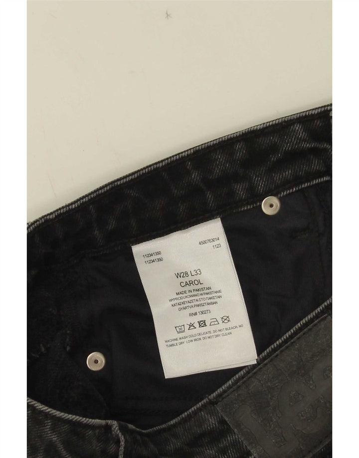 Lee Jean droit Carol femme W28 L28 coton noir