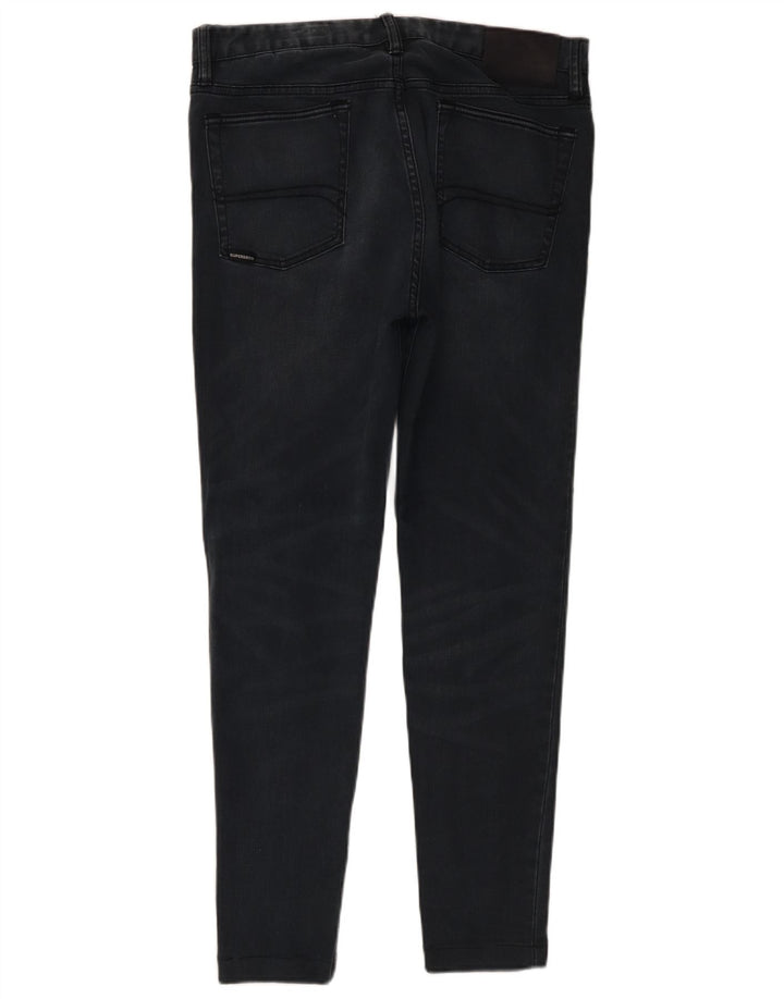 Superdry Jean skinny W32 L28 bleu marine en coton pour homme