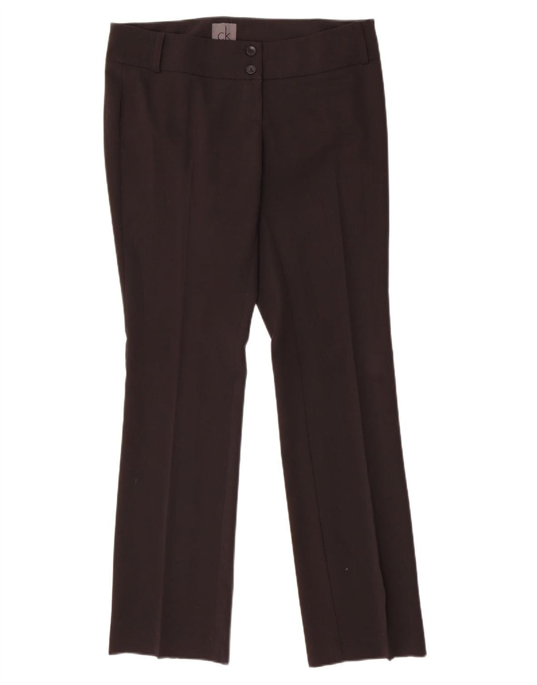 Calvin Klein Pantalon décontracté slim pour femme W32 L32 Noir Polyester
