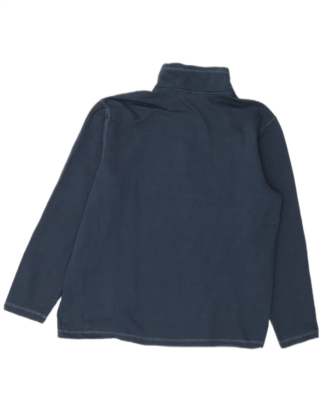 EDDIE BAUER Sweat-shirt col zippé pour homme en coton bleu marine moyen