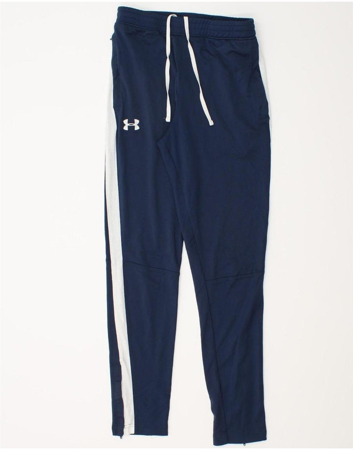 UNDER ARMOUR Pantalon de Survêtement Homme Bleu Marine Moyen Colourblock