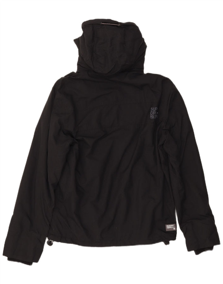 SUPERDRY Veste coupe-vent graphique Windcheater pour homme UK 38 Medium Noir