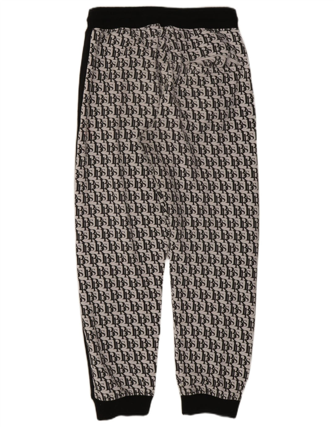 BLACK SQUAD Survêtement complet graphique coupe régulière pour hommes XL blanc colour block