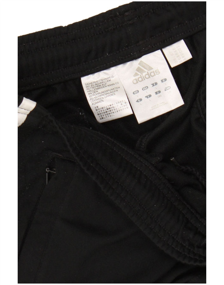 Adidas Pantalon de survêtement pour homme Large Noir Polyester
