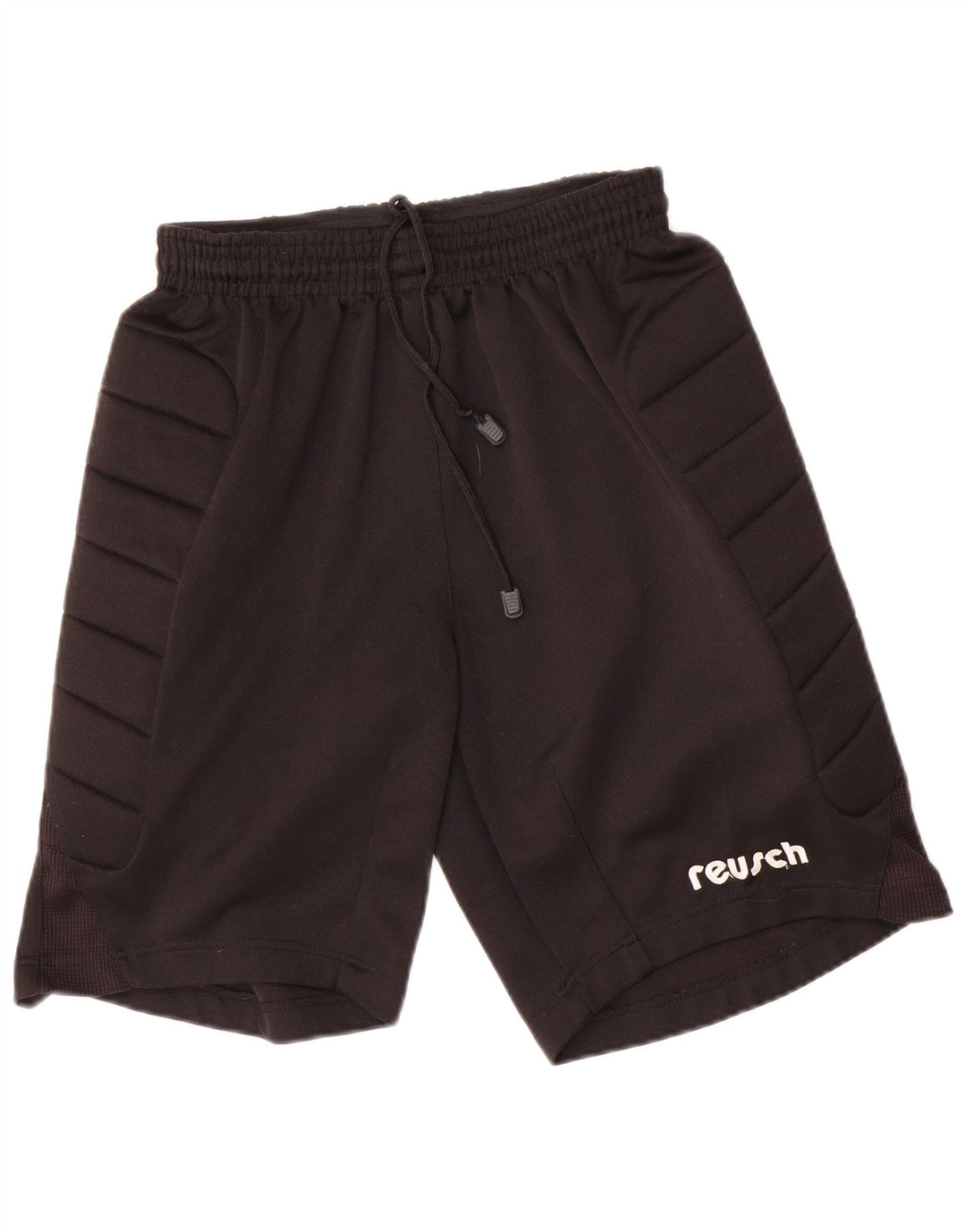 REUSCH Short de Sport Homme Noir Moyen Polyester