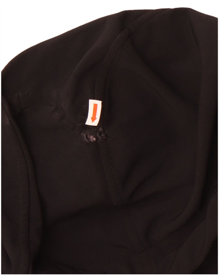 CMP Veste coupe-vent à capuche pour homme UK 40 Large Noir Colorblock Polyester