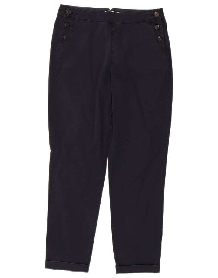 MASSIMO DUTTI Pantalon Chino Femme EU 38 Small W28 L28 Bleu Marine