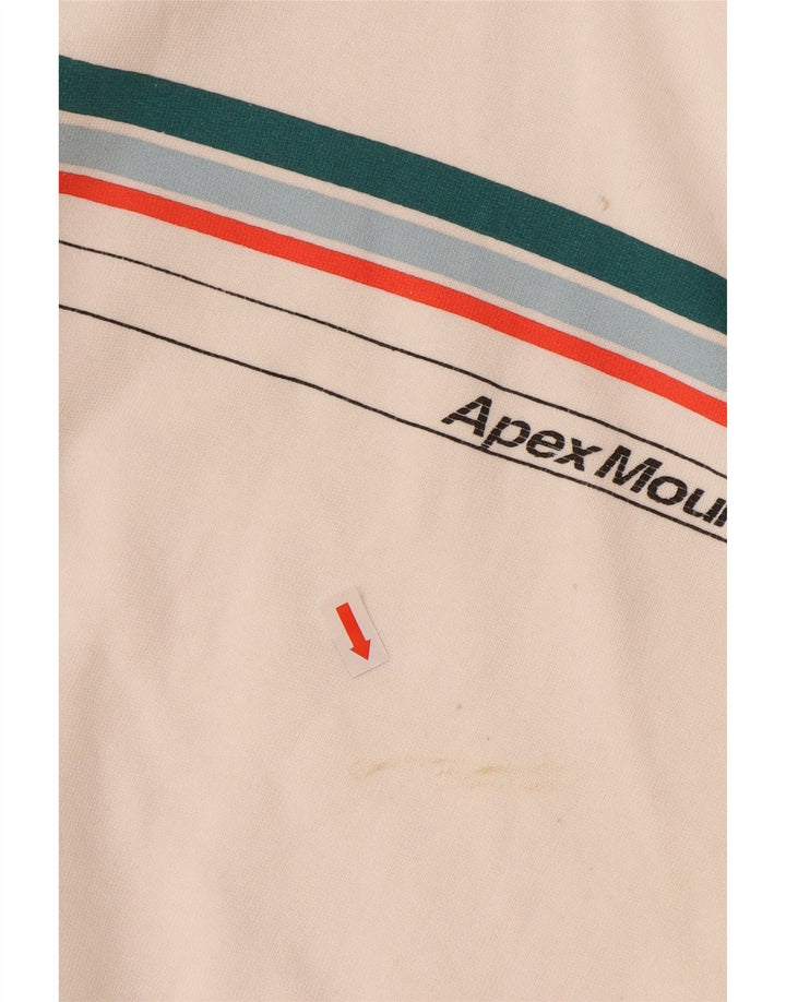 BURTON Sweat-shirt pour homme en coton blanc Large