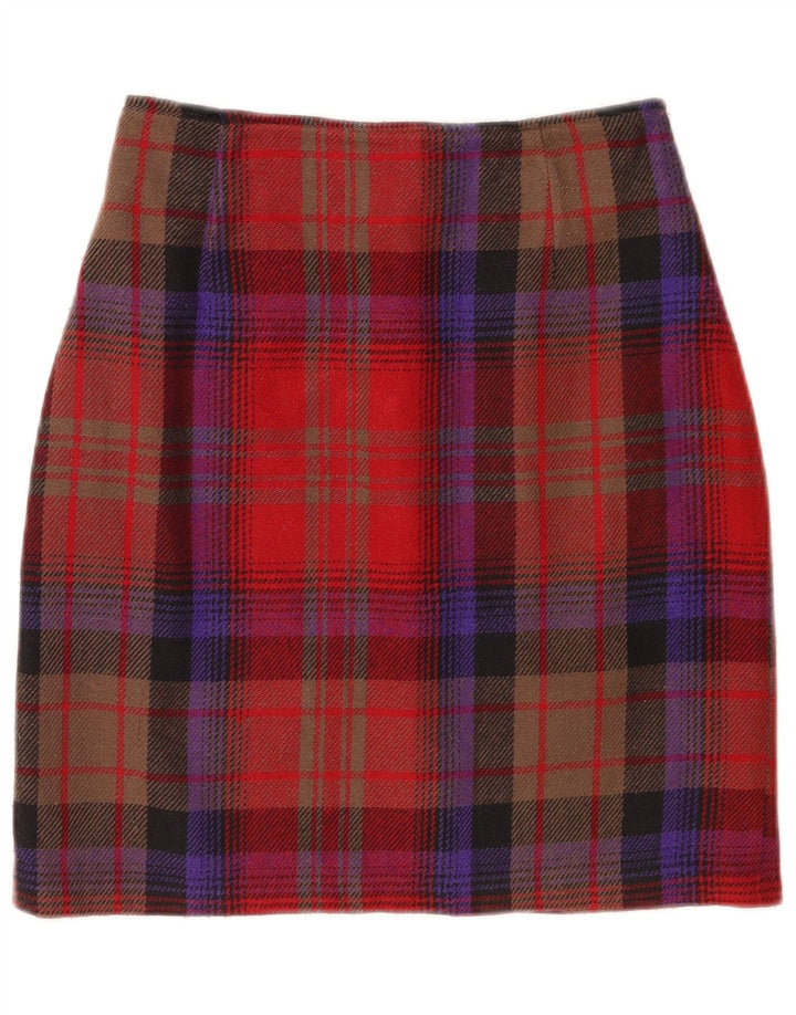 St. Bernard Jupe crayon pour femme UK 12 Medium W24 Plaid multicolore