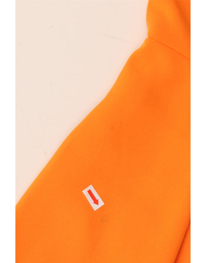 Monsoon Robe longue sans manches pour femme UK 8 Petit Orange Polyester