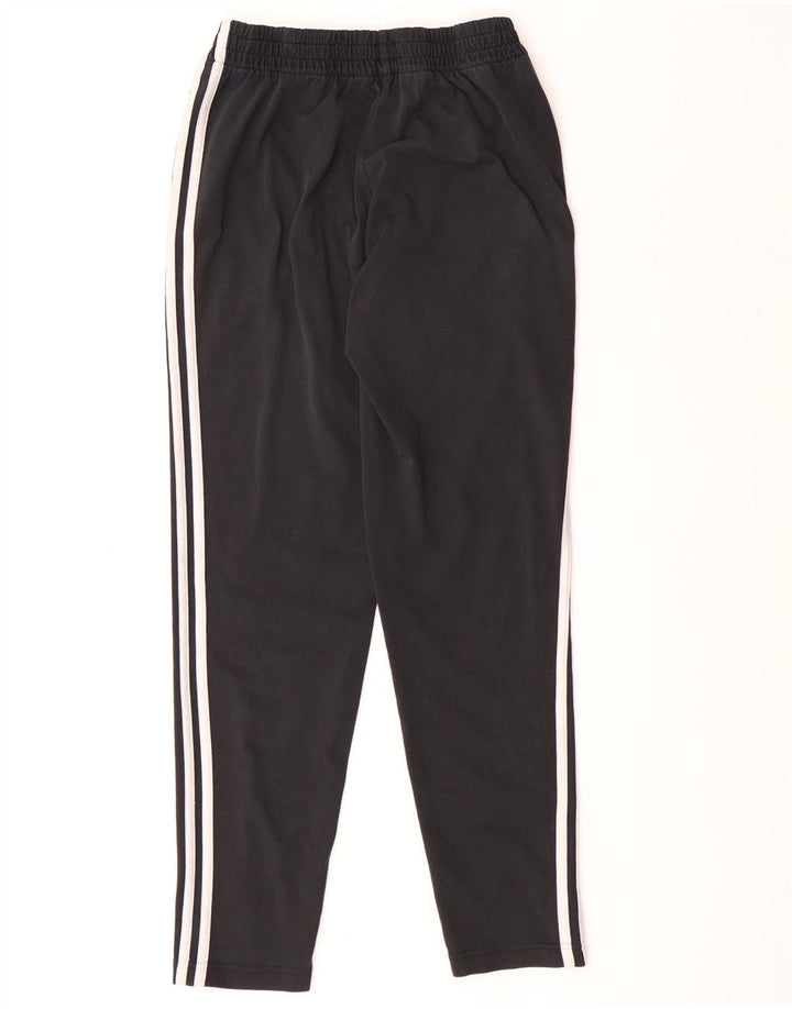 ADIDAS Pantalon de survêtement pour femme en coton noir moyen