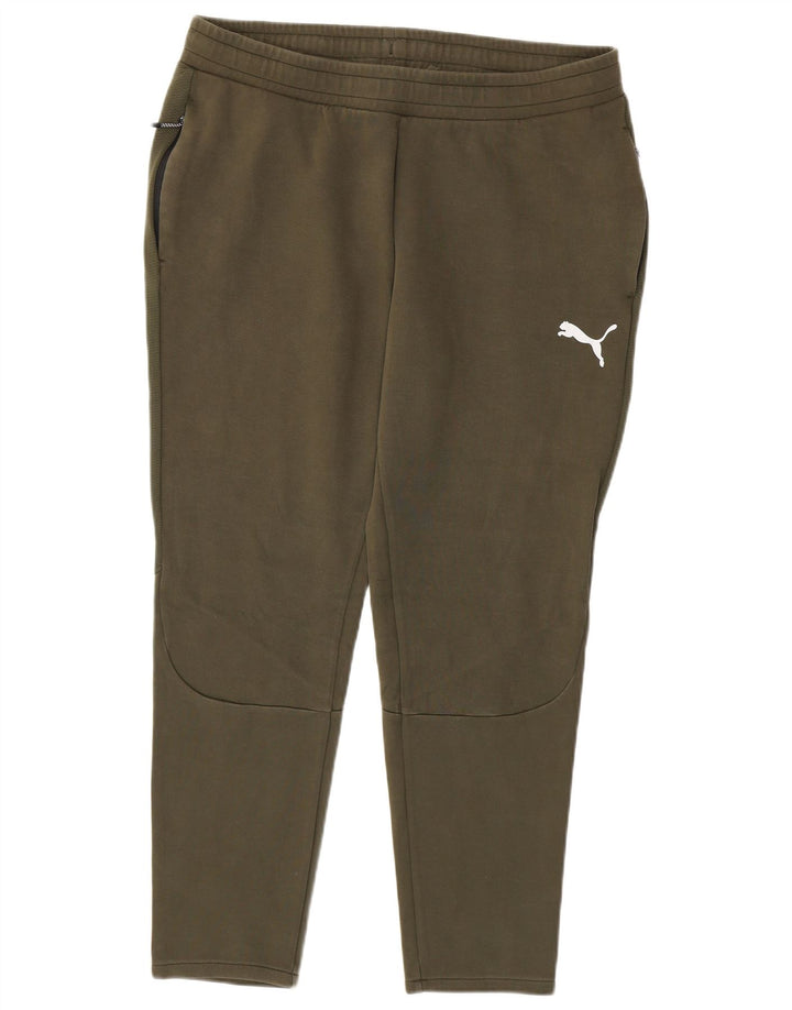 Puma Pantalon de Survêtement XL Kaki Homme