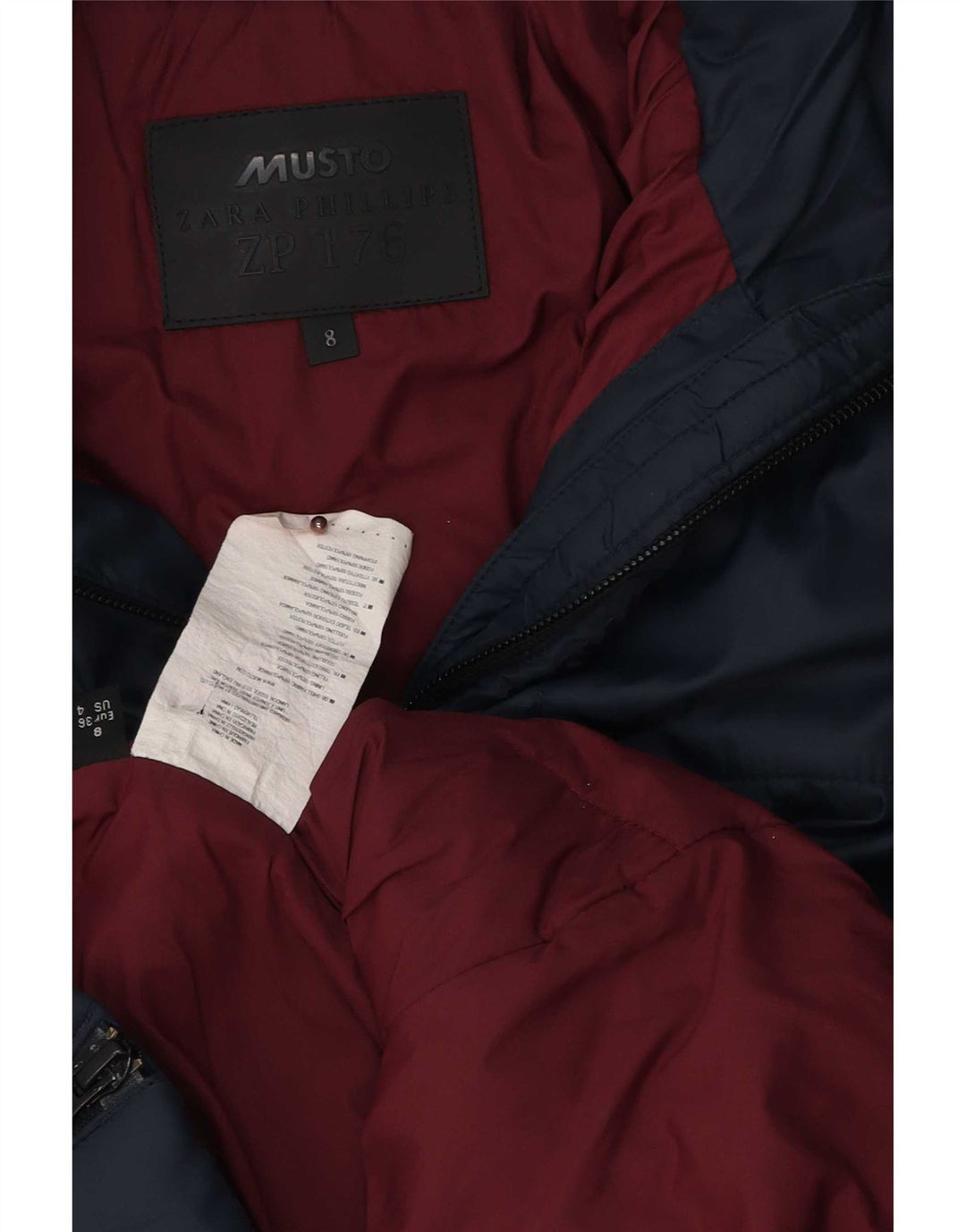 Musto Veste matelassée pour femme UK 8 Small Bleu marine Polyamide