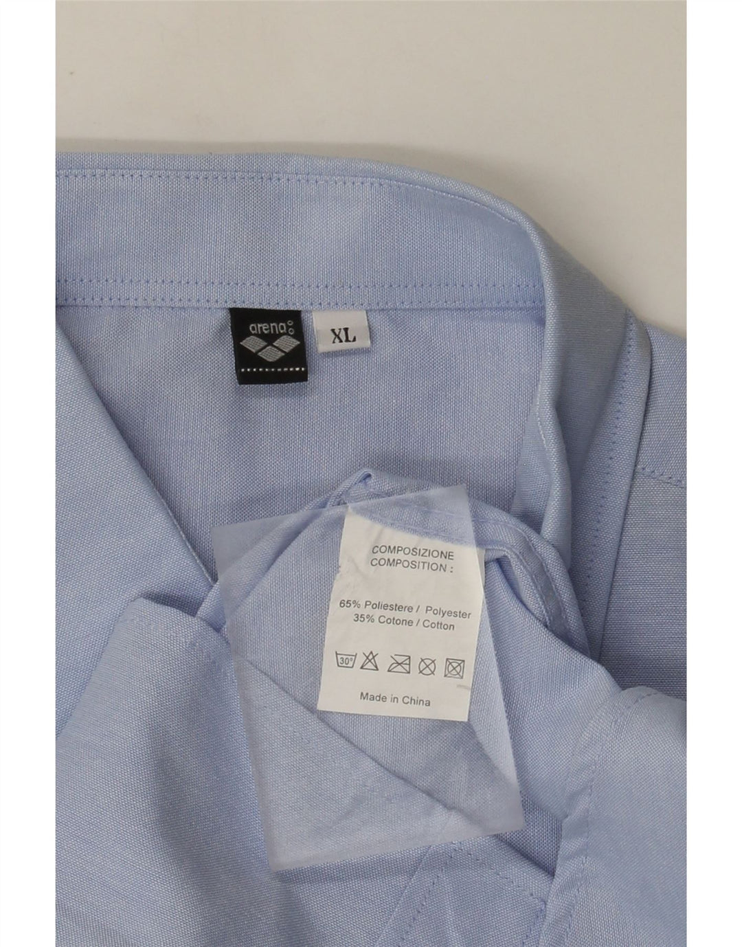 Arena Chemise Homme XL Bleu Polyester