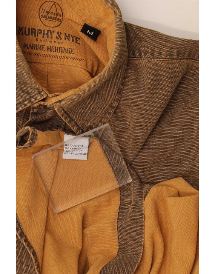 Murphy & Nye Chemise Sailmakers Homme Marron Moyen Coton