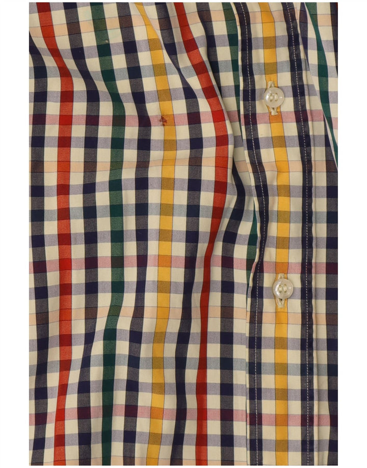 Paul & Shark Chemise de yachting pour homme taille 40 à carreaux multicolores moyens