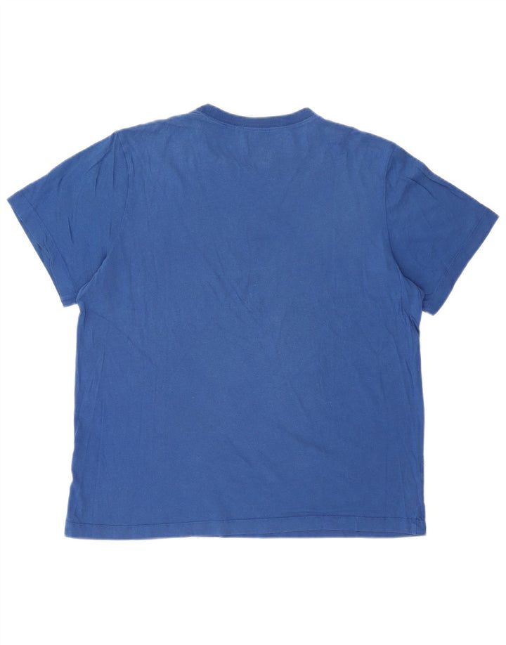 NIKE T-shirt graphique pour hommes, grand, bleu