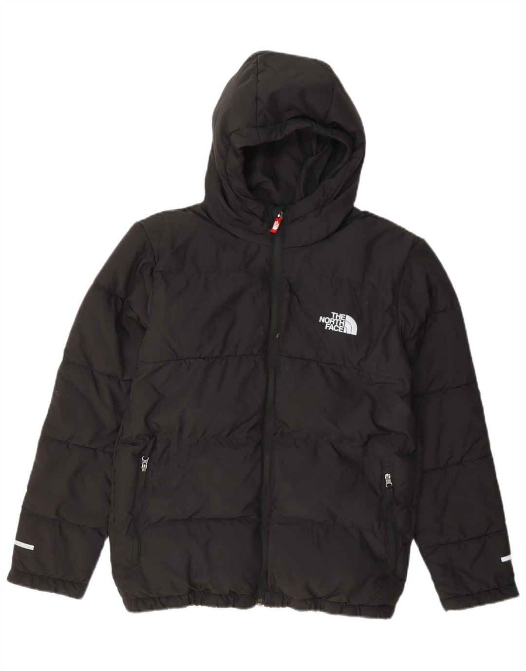 The North Face Veste matelassée à capuche pour garçons 14-15 ans XL Noir Polyester