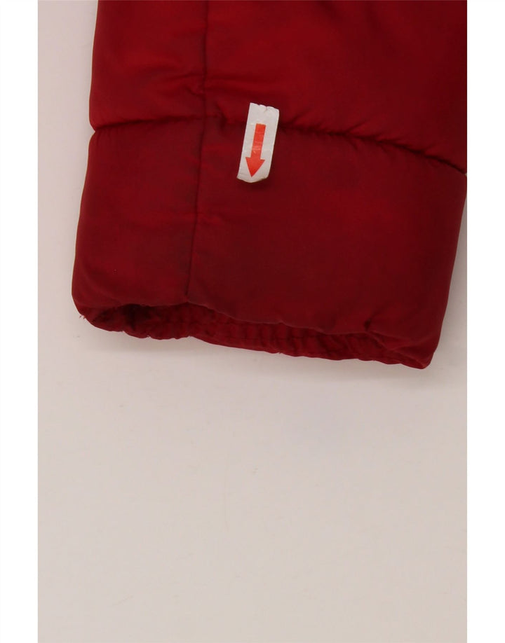 Jordan Veste matelassée à capuche graphique pour garçon 8-9 ans Petit color block rouge