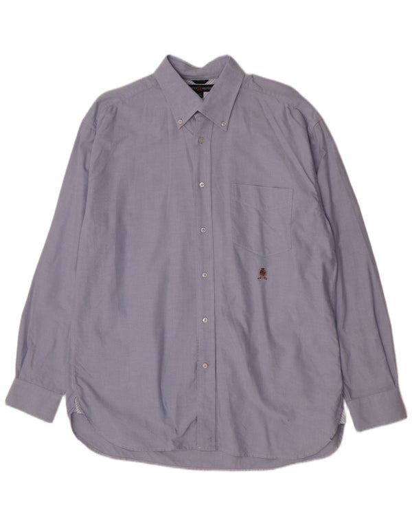 Tommy Hilfiger Chemise Regular Fit Homme Grand Bleu Coton